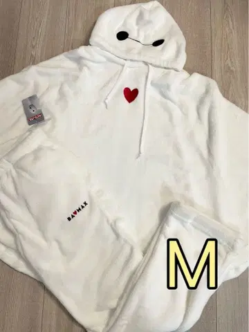 베이맥스  판초 플리스 파자마 룸웨어 M