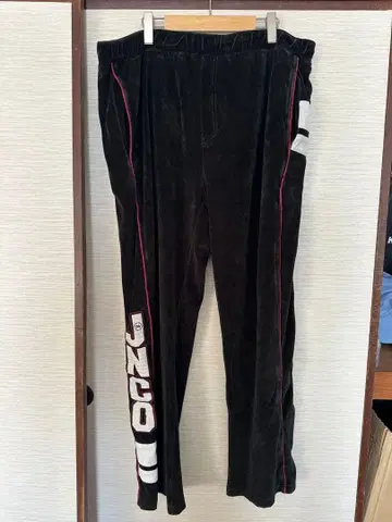 JNCO 벨로아 팬츠 블랙