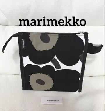 새상품 marimekko 플라워 프린트 파우치 백 크리스마스 선물