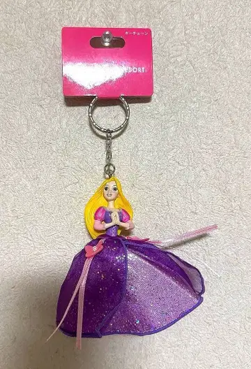 미사용 새상품 디즈니 라푼젤 키링 키체인