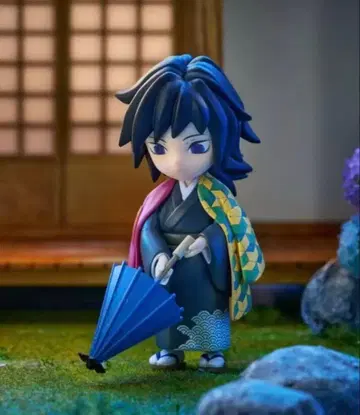 귀멸의 칼날 중국 팝업 스토어 한정판 피규어 장마 시리즈 토미오카 기유