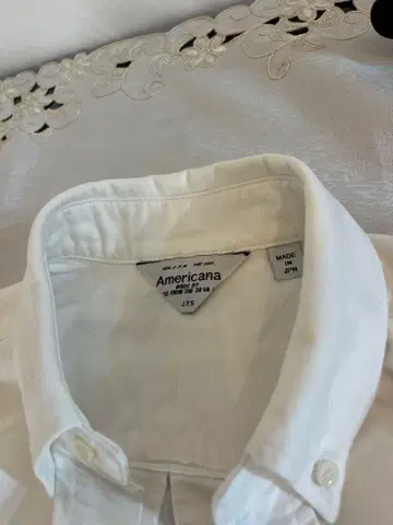 Americana 100% 코튼 긴팔 셔츠