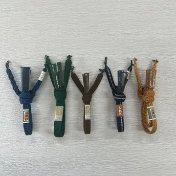 순수 실크 남자 겉옷 끈 x 5개 세트