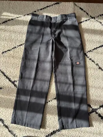 Dickies 그레이 루즈핏 워크 팬츠