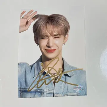 XLOV WUMUTI 움티 친필 사인 브로마이드