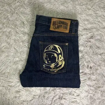 빌리어네어 보이즈 클럽 다크 네이비 데님 페인트 빅 사이즈