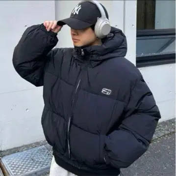 ADAMASTE 다운 자켓 블랙