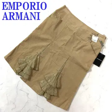 택 포함 새상품 엠포리오 아르마니 타이트 스커트 코듀로이 38 C5014