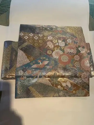 츠케오비 고급 후쿠로 오비 (이중 북)