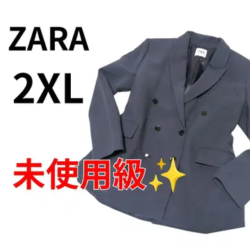 ZARA 자라 오버 사이즈 자켓 더블 브레스트 네이비