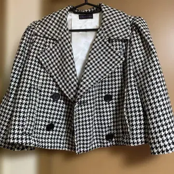 FLORENT 하운드 투스 테일러드 자켓