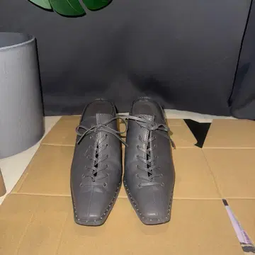 [COCODEAL] 레이스업 뮬 힐