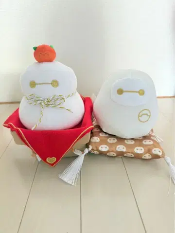 베이맥스 봉제 인형 카가미모치 달마 NEWYEARBAYMAX 설날