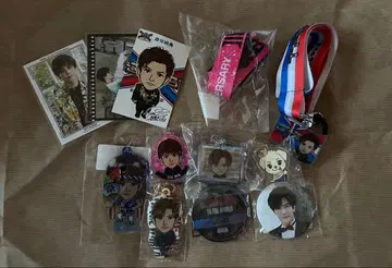 애니메이션 캐릭터 키링 세트