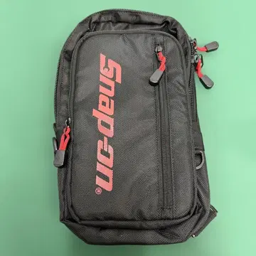 스냅온 숄더백 블랙