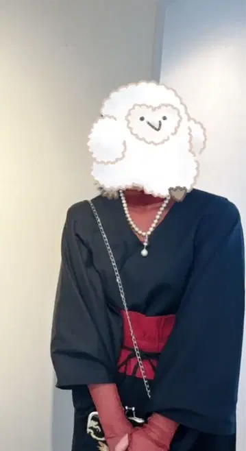 세퍼레이트 기모노풍 세트