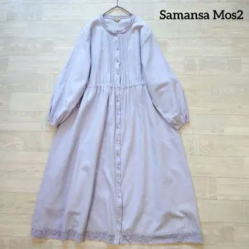 사만사 모스모스 밑단 레이스 원피스 F