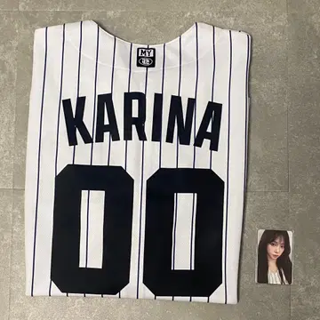 aespa 베이스볼 유니폼 카리나