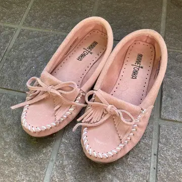 MINNETONKA 핑크 모카신 5