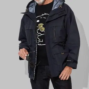 새상품급 always out of stock 쓰리 레이어드 자켓 블랙