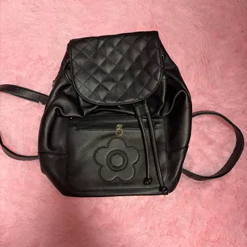 [ 새상품급 ] MARY QUANT 마리콴트 퀼팅 플랩 백팩