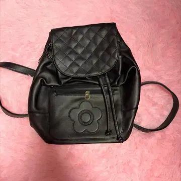 [ 새상품급 ] MARY QUANT 마리콴트 퀼팅 플랩 백팩