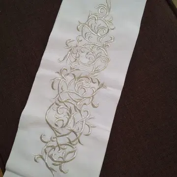 자수 장식용 깃 새상품 성인식 후리소데