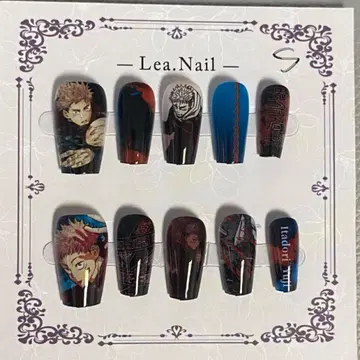 네일 칩 덕질 네일 아픈 네일 주술회전 이타도리 유우지 S 사이즈