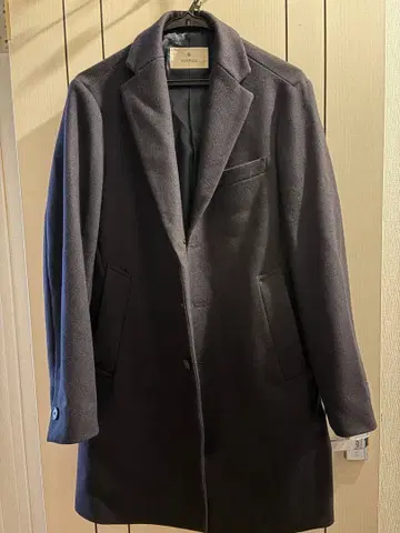 EDIFICE 에디피스 체스터 코트 울 네이비 새상품급