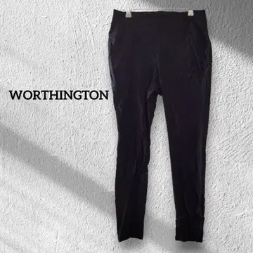 1점 한정 WORTHINGTON 스키니 팬츠 블랙 하의
