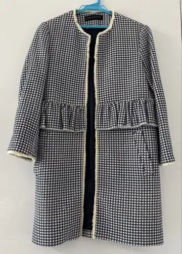 ZARA 노카라 코트