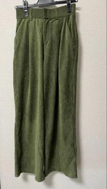 JEANASIS 코듀로이 와이드 팬츠