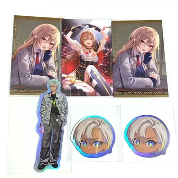 니지산지 프렌 E 루스타리오 이브라힘 메이프 폴라로이드 스티커