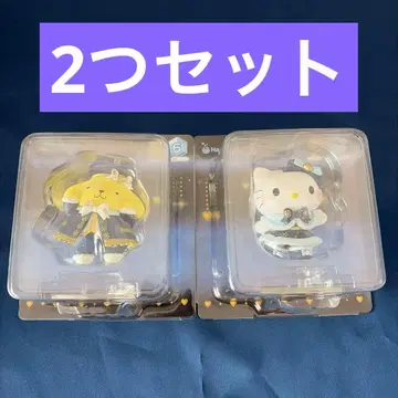 산리오 해피 복권 폼폼푸딩 헬로키티 피규어 A