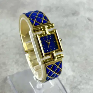 새상품급 초레어 시계 VEXCEL 베셀 라피스라줄리 여성용 쿼츠