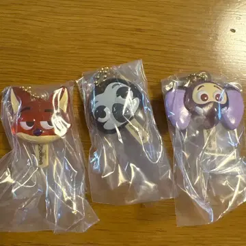 캡슐 토이 캐릭터 3종 세트