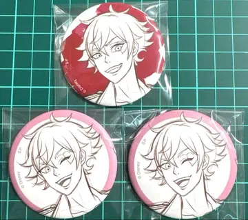 트위스테 에이스 스케치 스타일 캔뱃지 3개