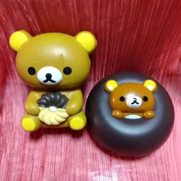 리락쿠마 미스터도넛 피규어 도넛 포함 소품함 세트