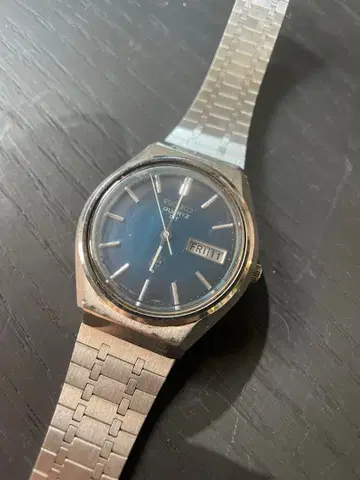 SEIKO 쿼츠 손목시계 블루