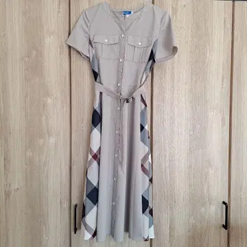 BLUE LABEL CRESTBRIDGE 반팔 셔츠 원피스 36