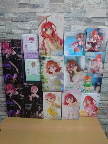 5등분의 신부 피규어 총 15개 미개봉