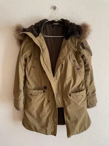 Johnbull 밀리터리 자켓 S 사이즈 카키 브라운 계열