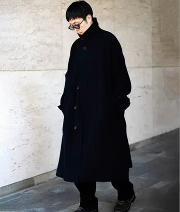 [ L'ECHOPPE ] 울 발카만 코트