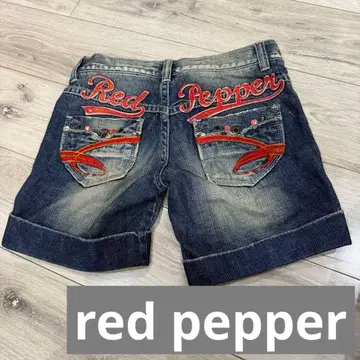Red Pepper 데님 숏팬츠 레어 레드페퍼 26인치