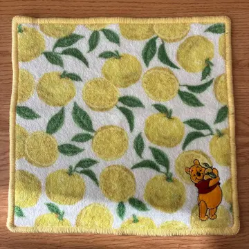 푸우 핸드 타월 손수건 디즈니 유즈 푸우