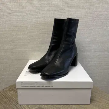 [ 천연 가죽 ] [ NICAL ] 스트레치 힐 부츠