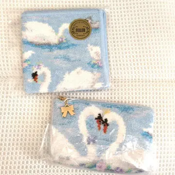 FEILER 큐크노스 손수건 파우치 미사용 새상품