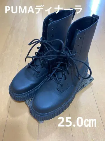 푸마 PUMA 디너라 통굽 스니커즈 부츠 25.0cm