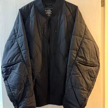 블랙 퀼팅 자켓