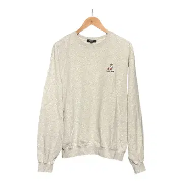 BEAMS 타키비 베어 맨투맨 L 트레이너 TAKIBI 남성용 L